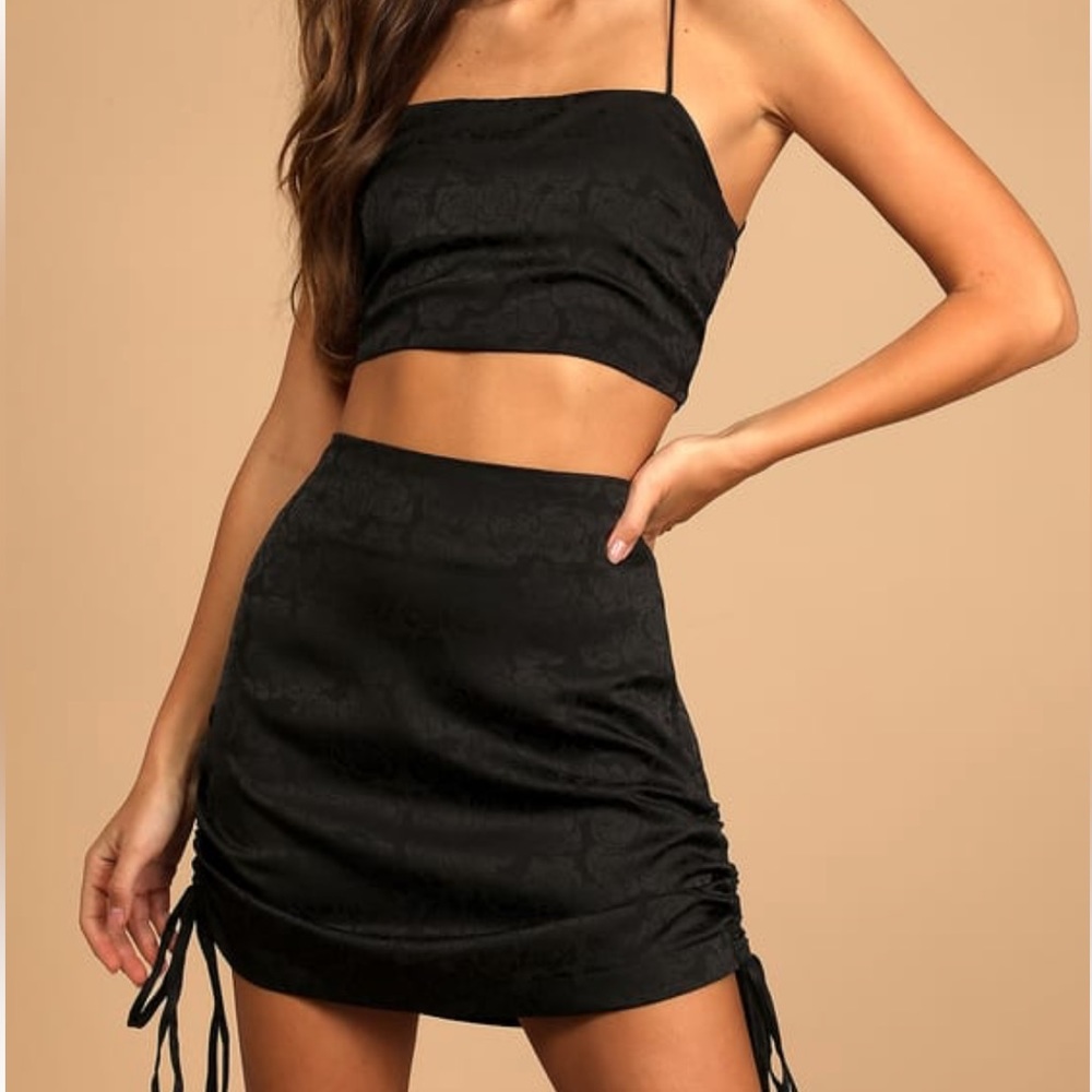 Lulus black 2 piece set